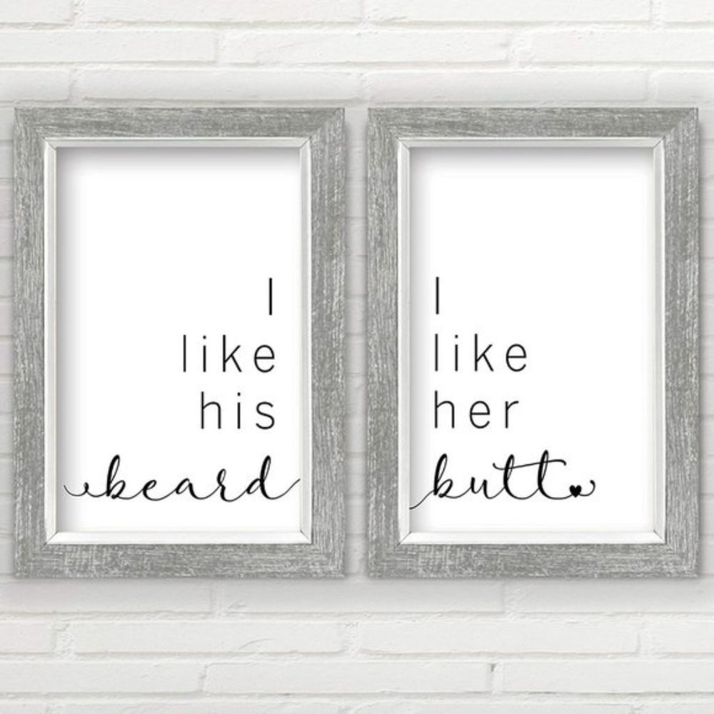 Bathroom Art Prints - Set of 2